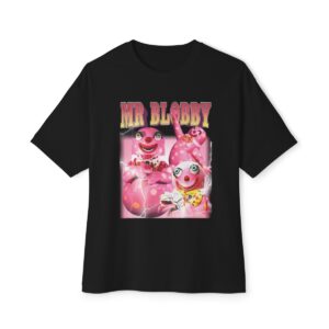 Mr Blobby Unisex Oversized Boxy Tee