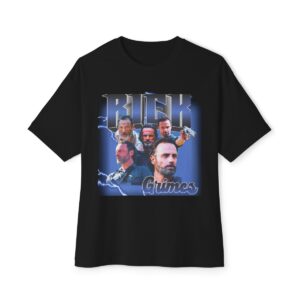 Rick Grimes Unisex Oversized Boxy Tee