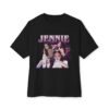 Jennie Kim Oversized Boxy T Shirt