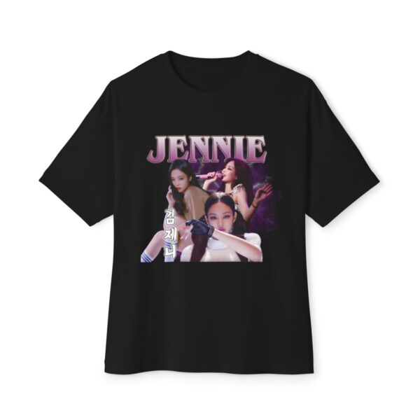 Jennie Kim Oversized Boxy T Shirt