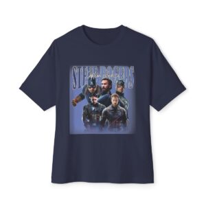 Steve Rogers Unisex Oversized Boxy Tee