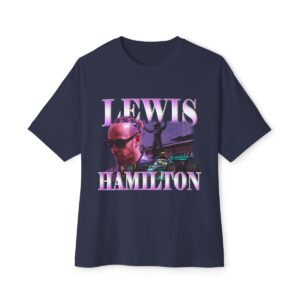 Lewis Hamilton Unisex Oversized Boxy Tee