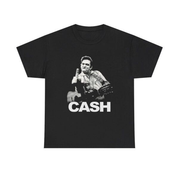 Johnny Cash Flipping Off T-Shirt