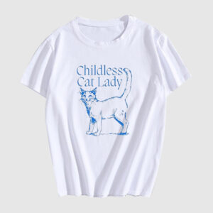 Cat Childless Cat Lady T Shirt