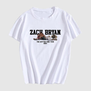 Zach Bryan 2024 Cowboy The Quittin Time Tour T-Shirt