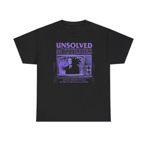 unsolved mysteries t-shirt